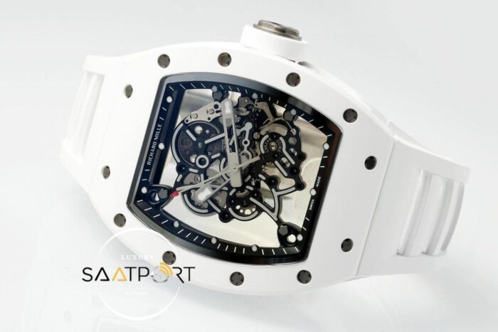 Richard Mille Bubba Watson RM055 Tourbillon Beyaz Karbon ZF ETA