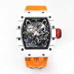 Richard Mille RM35-01 RAFA NTPT Karbon Kasa Dokuma Velcro Kayış BBRF ETA