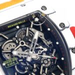 Richard Mille RM35-01 RAFA NTPT Karbon Kasa Dokuma Velcro Kayış BBRF ETA