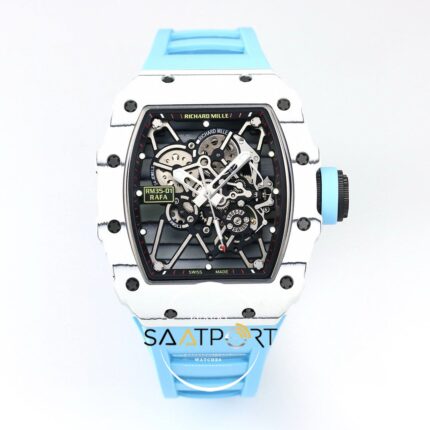 Richard Mille RM35-01 RAFA NTPT Karbon Kasa Turkuaz Kauçuk BBRF ETA