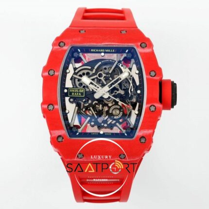 Richard Mille Rafael Nadal RM35-02 Full Red RAFA Tourbillon Karbon Kasa ZF ETA