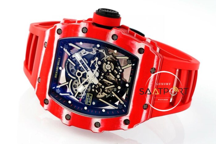 Richard Mille Rafael Nadal RM35-02 Tourbillon Kırmızı Karbon ZF ETA