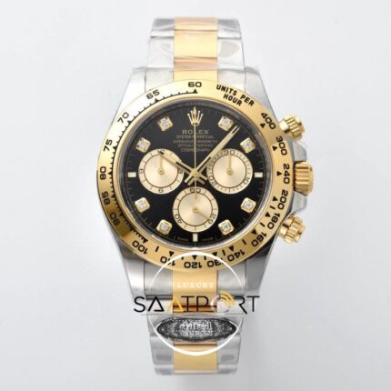 Rolex Daytona 126503 Cosmograph Oystersteel 40mm Baget Black Dial Clean 4131 ETA