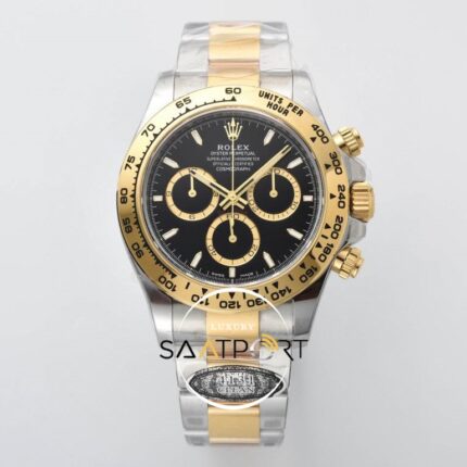 Rolex Daytona 126503 Cosmograph Oystersteel 40mm Siyah Kadran Clean 4131 ETA