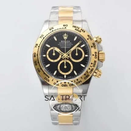 Rolex Daytona 126503 Cosmograph Oystersteel 40mm Siyah Kadran Clean 4131 ETA