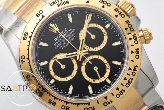 Rolex Daytona 126503 Cosmograph Oystersteel 40mm Siyah Kadran Clean 4131 ETA