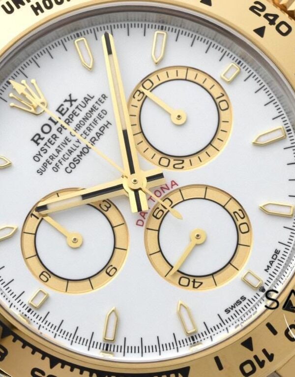 Rolex Daytona 126503 Two Tone 40mm Beyaz Kadran Clean 4131 ETA