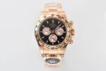 Rolex Daytona 126505 Everose 40mm Black Dial Clean 4131 ETA