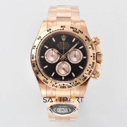 Rolex Daytona 126505 Everose 40mm Black Dial Clean 4131 ETA