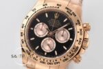 Rolex Daytona 126505 Everose 40mm Black Dial Clean 4131 ETA