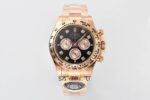 Rolex Daytona 126505 Everose 40mm Taşlı Siyah Kadran Clean 4131 ETA