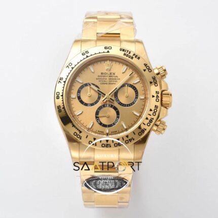 Rolex Daytona 126508 Cosmograph 40mm Full Gold Kadran Clean 4131 ETA