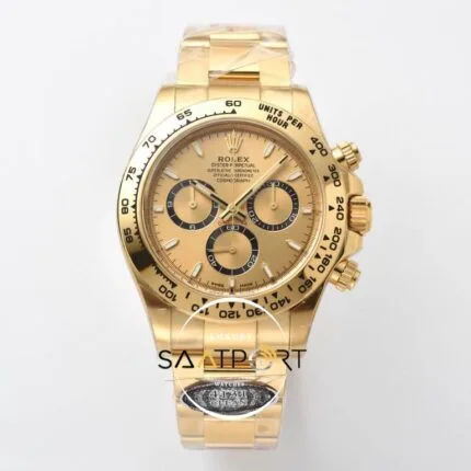 Rolex Daytona 126508 Cosmograph 40mm Full Gold Kadran Clean 4131 ETA
