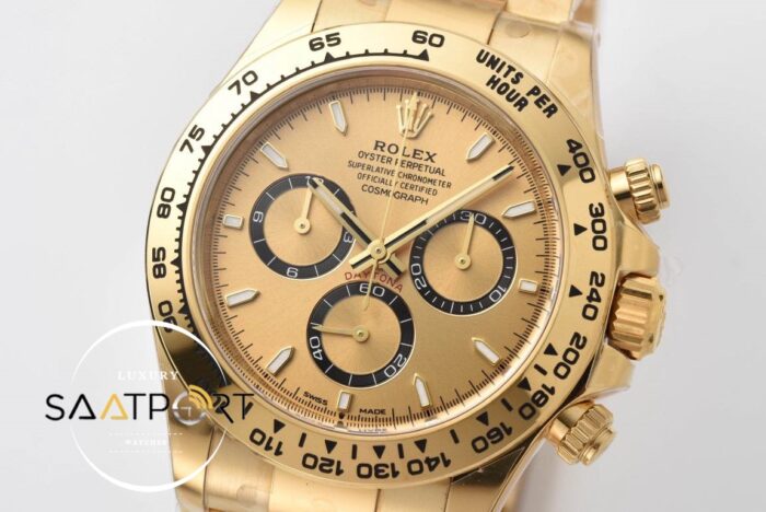 Rolex Daytona 126508 Cosmograph 40mm Full Gold Kadran Clean 4131 ETA