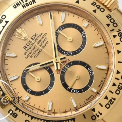 Rolex Daytona 126508 Cosmograph 40mm Full Gold Kadran Clean 4131 ETA