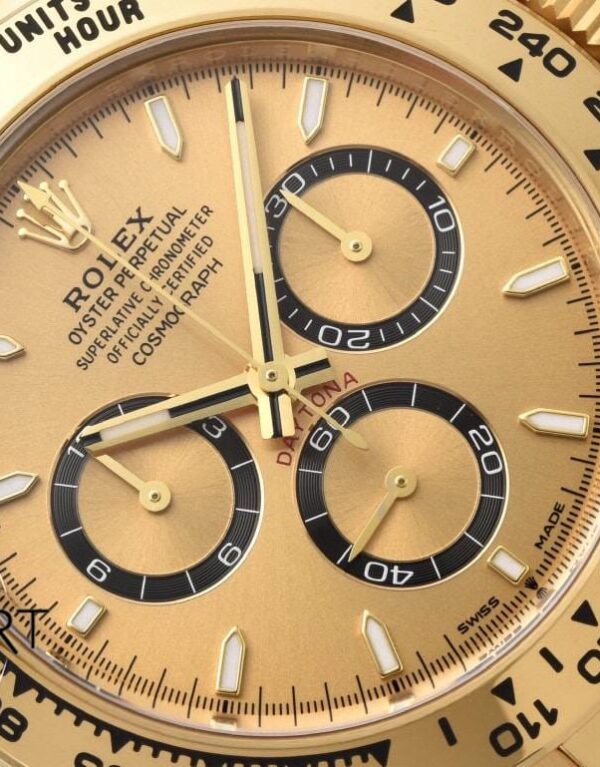 Rolex Daytona 126508 Cosmograph 40mm Full Gold Kadran Clean 4131 ETA