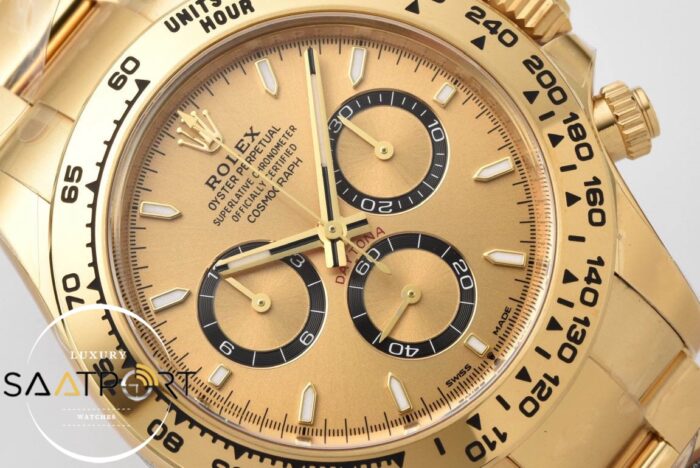 Rolex Daytona 126508 Cosmograph 40mm Full Gold Kadran Clean 4131 ETA