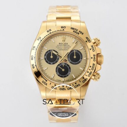 Rolex Daytona 126508 Cosmograph Oystersteel 40mm Gold Kadran Clean 4131 ETA