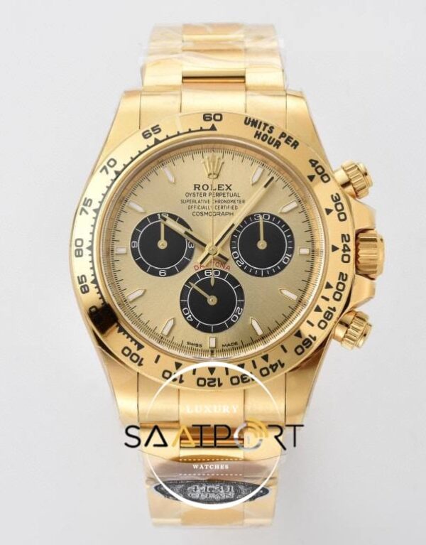 Rolex Daytona 126508 Cosmograph Oystersteel 40mm Gold Kadran Clean 4131 ETA