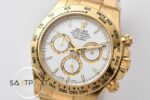 Rolex Daytona 126508 Full Gold Kasa 40mm Beyaz Kadran Clean 4131 ETA