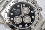 Rolex Daytona 126509 Cosmograph 40mm Taşlı Siyah Kadran Clean 4131 ETA