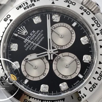 Rolex Daytona 126509 Cosmograph 40mm Taşlı Siyah Kadran Clean 4131 ETA