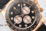 Rolex Daytona 126515LN Seramik 40mm Baget Siyah Kadran Kauçuk Everose Clean 4131 ETA