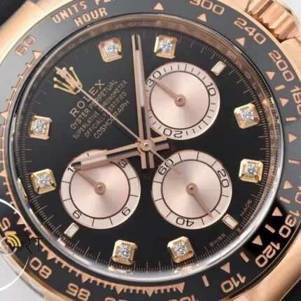 Rolex Daytona 126515LN Seramik 40mm Baget Siyah Kadran Kauçuk Everose Clean 4131 ETA