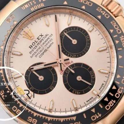 Rolex Daytona 126515LN Seramik Bezel 40mm Rose Kadran Kauçuk Everose Clean 4131 ETA