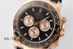 Rolex Daytona 126515LN Seramik Bezel 40mm Siyah Kadran Kauçuk Everose Clean 4131 ETA