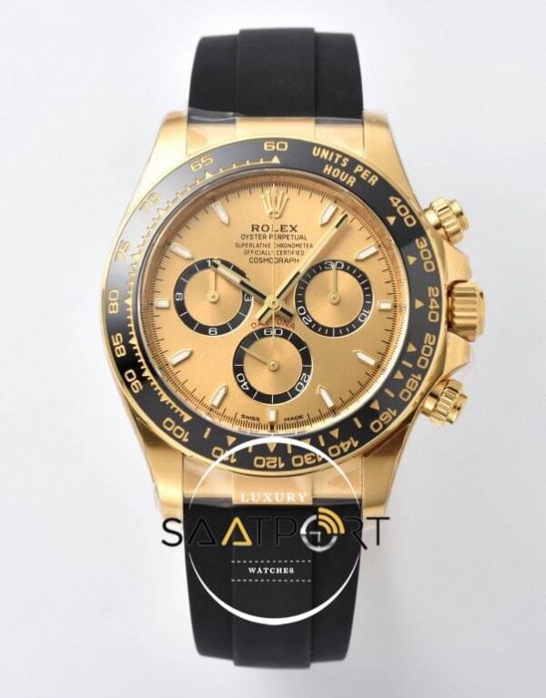 Rolex Daytona 126518LN Cosmograph 40mm Gold Kadran Kauçuk Clean 4131 ETA