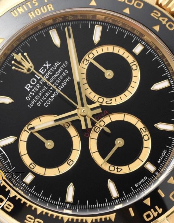 Rolex Daytona 126518LN Seramik Bezel 40mm Siyah Kadran Kauçuk Clean 4131 ETA