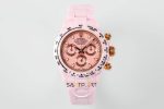 Rolex Daytona 4130 Full Pink Ceramic Chronograph Pink Dial 40mm Super Clone ETA