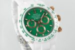 Rolex Daytona 4130 Full Seramik Chronograph Yeşil Kadran 40mm Super Clone ETA