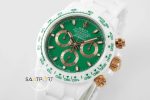 Rolex Daytona 4130 Full Seramik Chronograph Yeşil Kadran 40mm Super Clone ETA