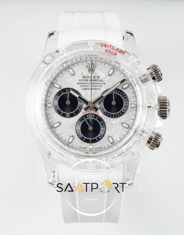 Rolex Daytona AET Remould 4130 Meteorite Dial Chronograph 40mm Super Clone ETA