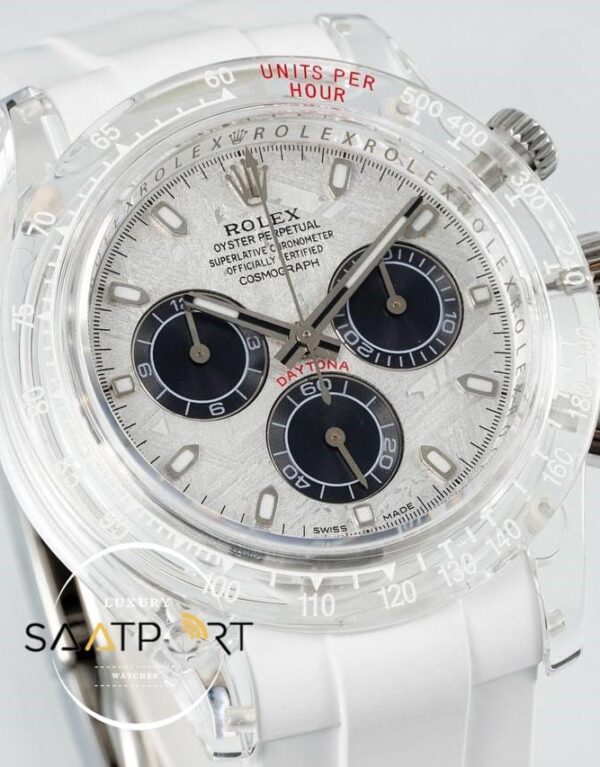 Rolex Daytona AET Remould 4130 Meteorite Dial Chronograph 40mm Super Clone ETA