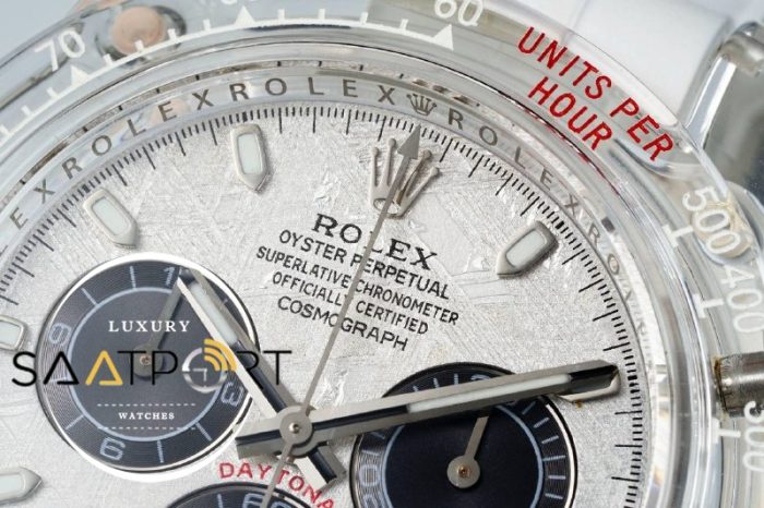 Rolex Daytona AET Remould 4130 Meteorite Dial Chronograph 40mm Super Clone ETA