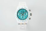 Rolex Daytona Seramik AET Remould 4130 Turkuaz Kadran Chronograph 40mm Super Clone ETA