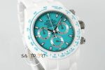 Rolex Daytona Seramik AET Remould 4130 Turkuaz Kadran Chronograph 40mm Super Clone ETA