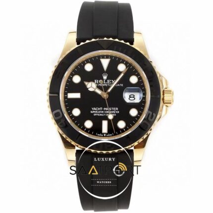 Rolex Yacht-Master 42mm VSF 226658 Gold Case Oysterflex 3235 Super Clone ETA