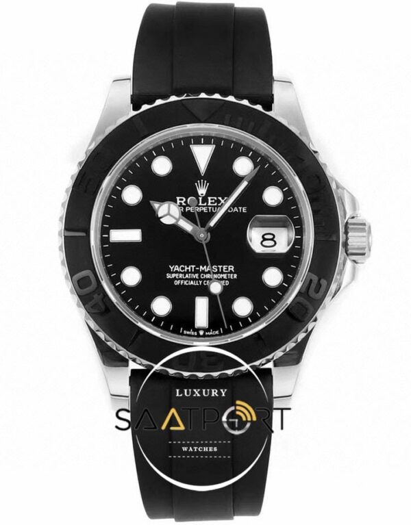 Rolex Yacht-Master 42mm VSF 226659 Black Dial Oysterflex 3235 Super Clone ETA (1)
