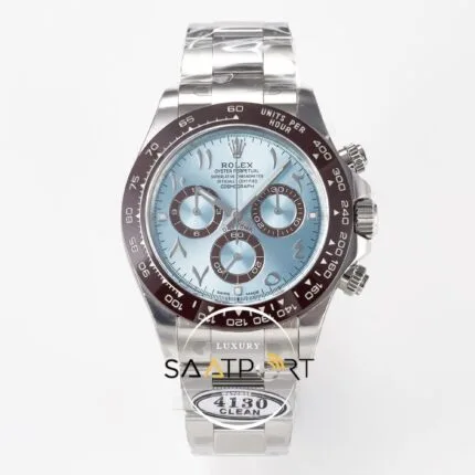 Rolex Daytona 116506 Ice Blue Arabic Dial Clean Factory Oyster 4130 V2 ETA