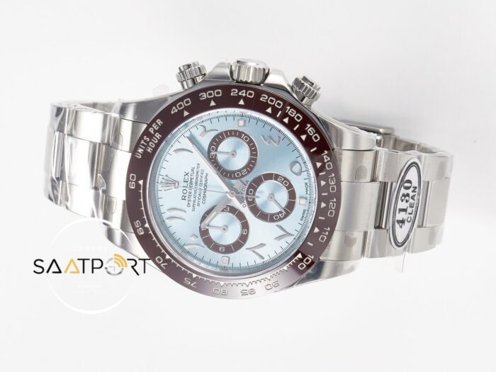 Rolex Daytona 116506 Ice Blue Arabic Dial Clean Factory Oyster 4130 V2 ETA