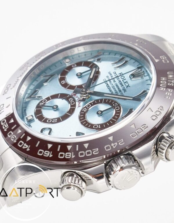 Rolex Daytona 116506 Ice Blue Arabic Dial Clean Factory Oyster 4130 V2 ETA