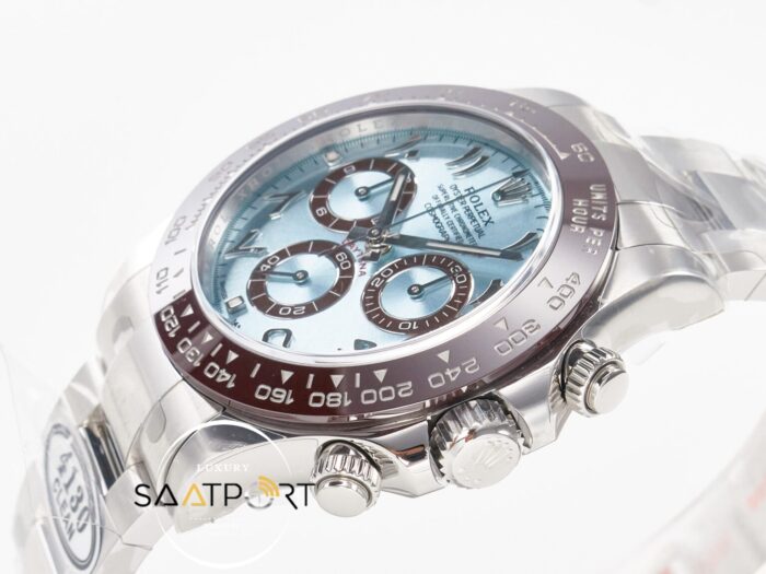 Rolex Daytona 116506 Ice Blue Arabic Dial Clean Factory Oyster 4130 V2 ETA