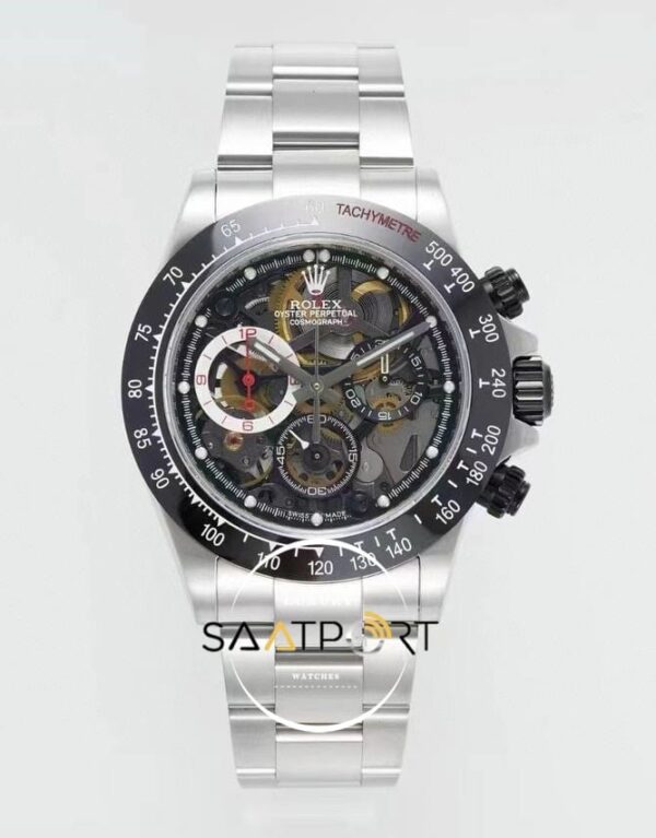 Rolex Daytona Juan Pablo Montoya Skeleton Artisans De Geneve AG1986-00 Super Clone ETA