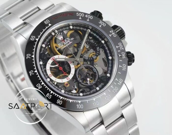 Rolex Daytona Juan Pablo Montoya Skeleton Artisans De Geneve AG1986-00 Super Clone ETA