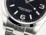 Rolex Explorer 36 904L Çelik 124270 Siyah Kadran Oyster Kordon 3230 ETA