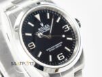 Rolex Explorer 36 904L Çelik 124270 Siyah Kadran Oyster Kordon 3230 ETA